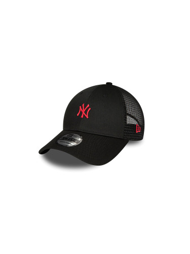 New Era New York Yankees Home Field Black 9FORTY Trucker Cap Unisex - Чапки New Era - Черен - 60435268-One-size - Size: One size