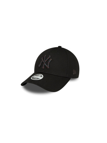 New Era New York Yankees Metallic Logo Black 9FORTY Adjustable Cap Unisex - Чапки New Era - Черен - 60435260-One-size - Size: One size