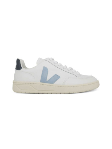 Veja V-12 Leather White Steel Nautico Жени - Спортни обувки Veja - Бял - XD0203302A-3 - Size: 3