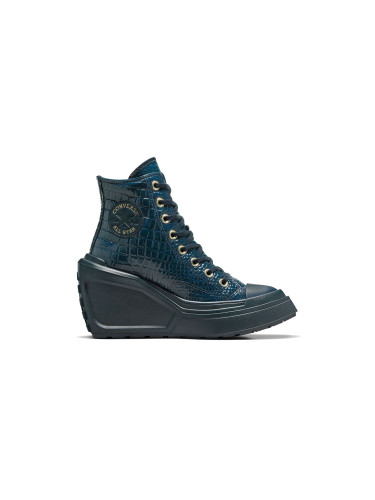 Converse Chuck 70 De Luxe Wedge Platform Leather Жени - Спортни обувки Converse - Син - A10037C-5.5 - Size: 5.5