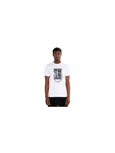 Dedicated T-shirt Stockholm Simple Bike Ride White Мъже - Тениски Dedicated - Бял - 20446-XL - Size: XL