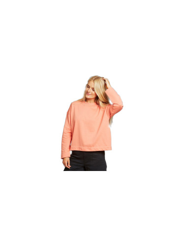 Dedicated Loose Sweatshirt Lerdala Coral Жени - Суитшърти и блузи с качулка Dedicated - Оранжев - 18251-L - Size: L