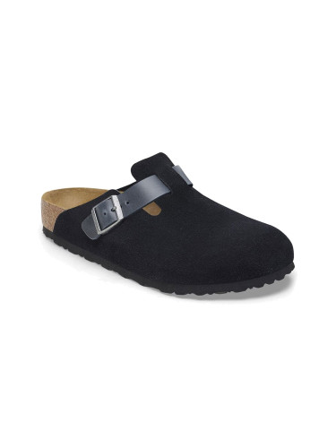 Birkenstock Boston Mixed Leather Regular Fit Мъже - Сандали Birkenstock - Син - 1028210-5.5 - Size: 5.5