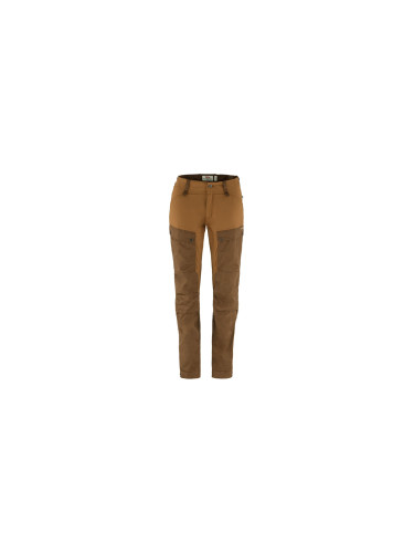 Fjällräven Keb Trousers Curved W Short Brown Жени - Панталони Fjällräven - Кафяв - F89852S-248-230-34 - Size: 34