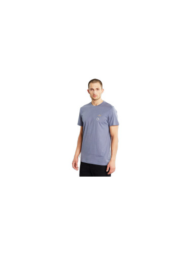 Dedicated T-shirt Stockholm Lucas Globe Walk Stone Blue Мъже - Тениски Dedicated - Син - 20412-L - Size: L