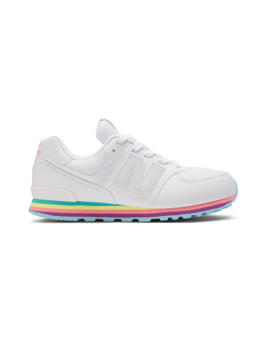New Balance GC574KIJ Жени,Деца - Спортни обувки New Balance - Бял - GC574KIJ-4.5 - Size: 4.5