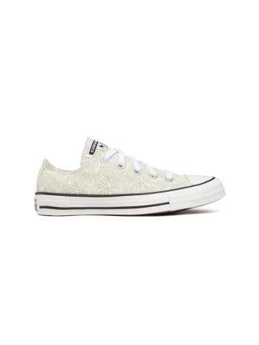 Converse Chuck Taylor All Star Floral Ox Жени - Спортни обувки Converse - Зелен - A02887C-4 - Size: 4