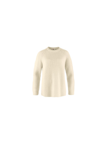 Fjällräven Övik Rib Sweater W Offwhite Жени - Суитшърти и блузи с качулка Fjällräven - Offwhite - F14600183-113-L - Size: L