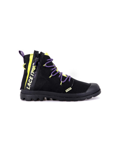Palladium Pampa Lite Lace IT Black Мъже - Обувки Palladium - Черен - 78353-099-M-12 - Size: 12