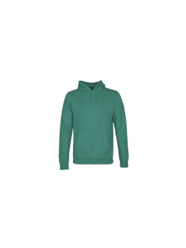 Colorful Standard Classic Organic Hood Green CS1006-PG Мъже - Суитшърти и блузи с качулка Colorful Standard - Зелен - CS1006-PG-S - Size: S