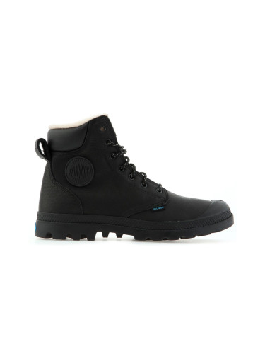 Palladium Pampa Sport Cuff Waterproof Shearling Black 72992-001-M Unisex - Обувки Palladium - Черен - 72992-001-M-10 - Size: 10
