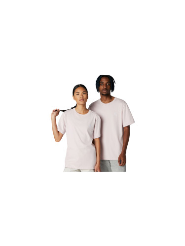 Converse Go-To Embroidered Star Chevron Standard Fit T-Shirt Pink Unisex - Тениски Converse - Розов - 10023876-A08-S - Size: S