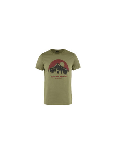 Fjällräven Nature T-Shirt M Green F87053-620 Мъже - Тениски Fjällräven - Зелен - F87053-620-S - Size: S