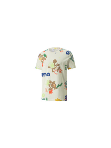 Puma Adventure Planet Printed Men's Tee Мъже - Тениски Puma - Бял - 533487_65-M - Size: M