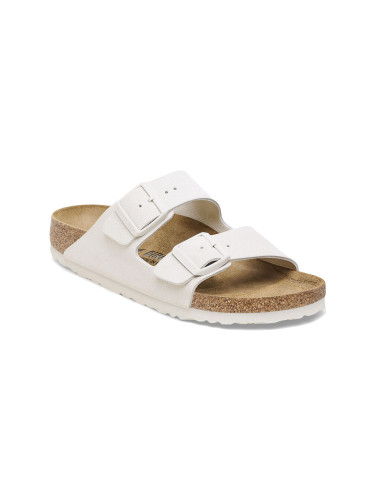Birkenstock Arizona Suede Leather Regular Fit White Жени - Сандали Birkenstock - Бял - 1026817-10.5 - Size: 10.5