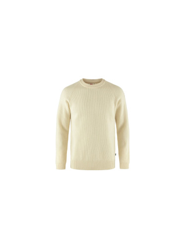 Fjällräven Övik Rib Sweater M Offwhite Мъже - Суитшърти и блузи с качулка Fjällräven - Offwhite - F87165-113-M - Size: M
