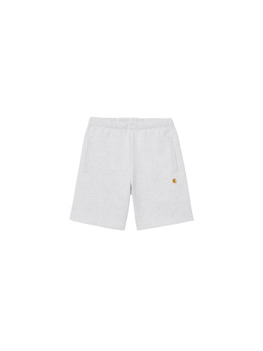 Carhartt WIP Chase Sweat Short Ash Gold Мъже - Шорти Carhartt WIP - Сив - I028950_00J_XX-XL - Size: XL