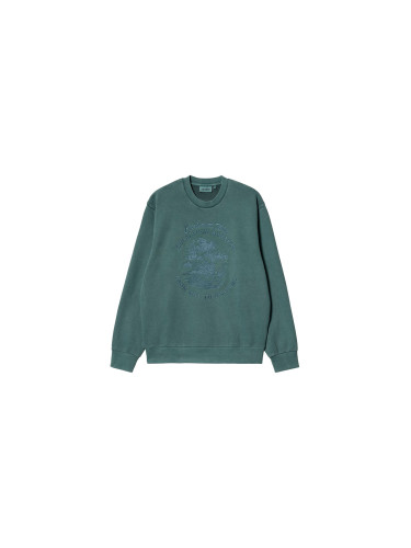 Carhartt WIP Bayou Sweatshirt Botanic Мъже - Суитшърти и блузи с качулка Carhartt WIP - Зелен - I031818_1D7_GD-L - Size: L