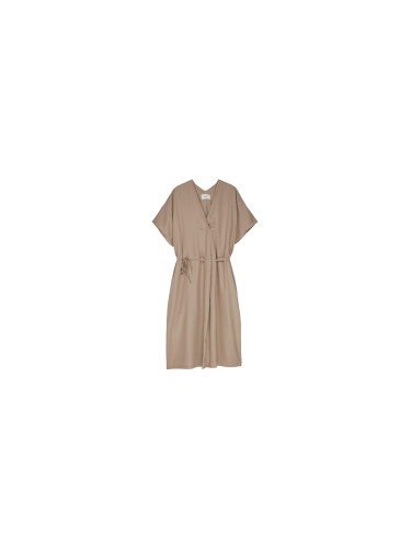Makia Mila Kaftan Dress W Light Brown Жени - Рокля Makia - Светло кафяв - W75034_126-L - Size: L