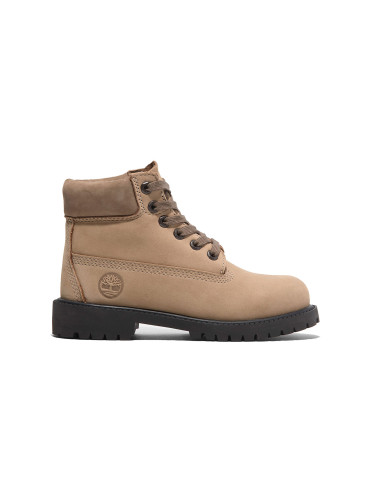 Timberland 6 In Premium WP Boot Junior Beige Nubuck Жени,Деца - Обувки Timberland - Кафяв - A6BET-EN3-3.5 - Size: 3.5