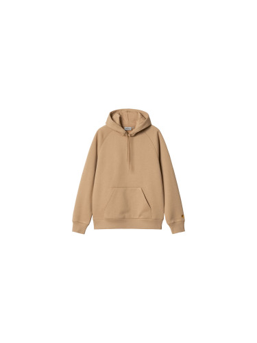 Carhartt WIP Hooded Chase Sweatshirt Dusty H Brown Мъже - Суитшърти и блузи с качулка Carhartt WIP - Кафяв - I033661_2N1_XX-L - Size: L