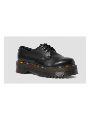 Dr. Martens 1461 Quad Platform Leather Unisex - Обувки Dr. Martens - Черен - DM25567001-3 - Size: 3