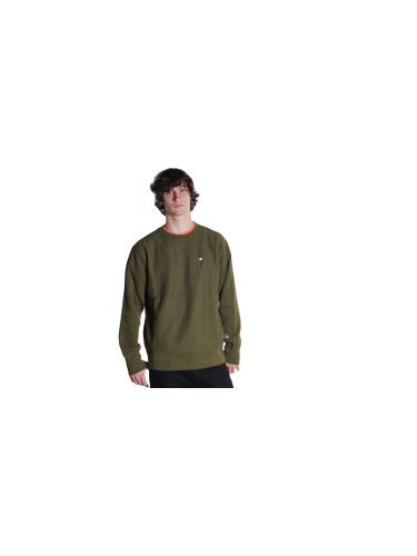 Champion Crewneck Sweatshirt Green Мъже - Суитшърти и блузи с качулка Champion - Зелен - 216495-GS556-M - Size: M
