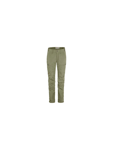 Fjällräven Abisko Lite Trekking Trousers W Reg Green Жени - Панталони Fjällräven - Зелен - F89583-622-36 - Size: 36