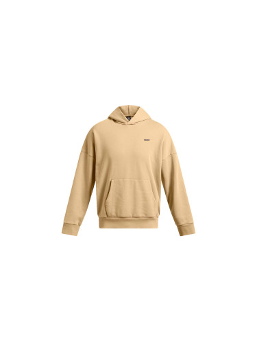 Under Armour M Icon Heavyweight Fleece Wash Oversized Hoodie Brown Мъже - Суитшърти и блузи с качулка Under Armour - Кафяв - 1386552-263-L - Size: L