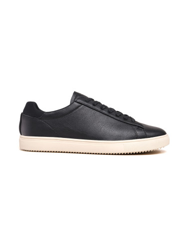 Clae Bradley Black Milled Tumbled Leather Мъже - Спортни обувки Clae - Черен - CLA01297-BML-10.5UK - Size: 10.5