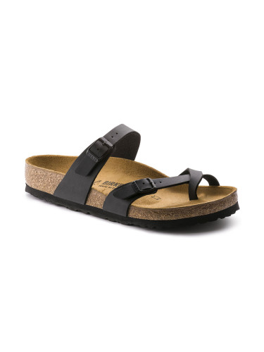 Birkenstock Mayari Birko-Flor Black Regular Fit Unisex - Сандали Birkenstock - Черен - 71791-11.5 - Size: 11.5
