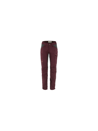 Fjällräven Kaipak Trousers Curved W Жени - Панталони Fjällräven - Бордо - F89829-356-030-38 - Size: 38
