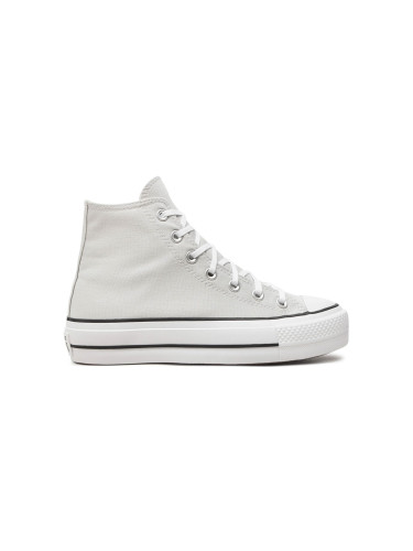 Converse Chuck Taylor All Star Canvas Platform Grey A08287C Жени - Спортни обувки Converse - Сив - A08287C-3.5 - Size: 3.5
