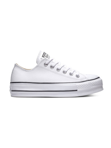 Converse Chuck Taylor All Star Lift Clean Low Top Жени - Спортни обувки Converse - Бял - 561680C-3.5 - Size: 3.5