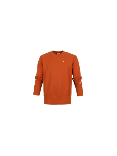 Champion Crewneck Sweatshirt Brown Мъже - Суитшърти и блузи с качулка Champion - Оранжев - 216495-MS053-M - Size: M