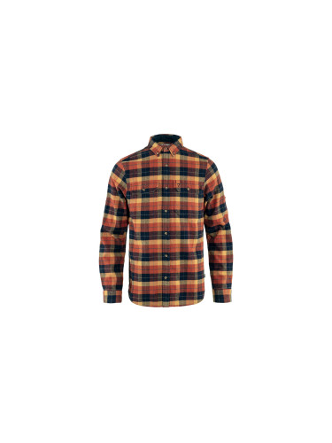 Fjällräven Singi Heavy Flannel Shirt Orange Мъже - Риза Fjällräven - Оранжев - F81373-215-555-L - Size: L