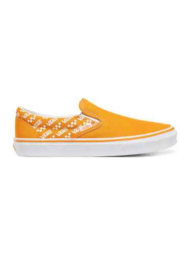 Vans Ua Classic Slip-On (Logo Repeat)Cdumylwtrwht Unisex - Спортни обувки Vans - Оранжев - VN0A4U38WL3-4.5 - Size: 4.5