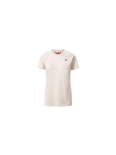 The North Face W S/S Scrap Tee Жени - Тениски The North Face - Светло кафяв - NF0A55GWLE7-S - Size: S