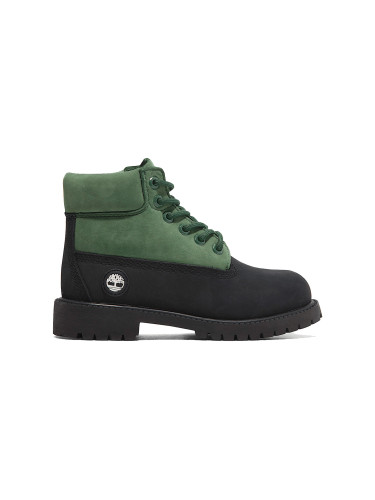 Timberland 6 In Premium WP Boot Junior Black Nubuck Green Жени,Деца - Обувки Timberland - Зелен - A6BET-EJG-3.5 - Size: 3.5