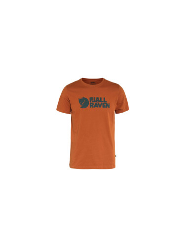 Fjällräven Logo T-Shirt M Orange F87310-243 Мъже - Тениски Fjällräven - Оранжев - F87310-243-L - Size: L