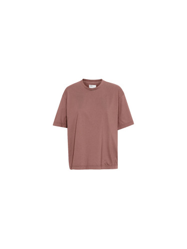 Colorful Standard Oversized Organic T-Shirt Rosewood Mist Мъже - Тениски Colorful Standard - Бордо - CS2056-RM-XL - Size: XL
