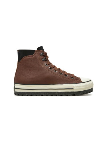 Converse Chuck Taylor All Star City Trek Waterproof Boot Brown A08559C Мъже - Спортни обувки Converse - Кафяв - A08559C-6.5 - Size: 6.5