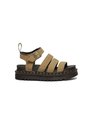 Dr. Martens Blaire Tumbled Nubuck Leather Sandals Brown Жени - Сандали Dr. Martens - Кафяв - DM31735439-6.5 - Size: 6.5