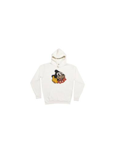 The Dudes Fucky Classic Hoody Almond Milk Мъже - Суитшърти и блузи с качулка The Dudes - Бял - 111667-SS24-L - Size: L