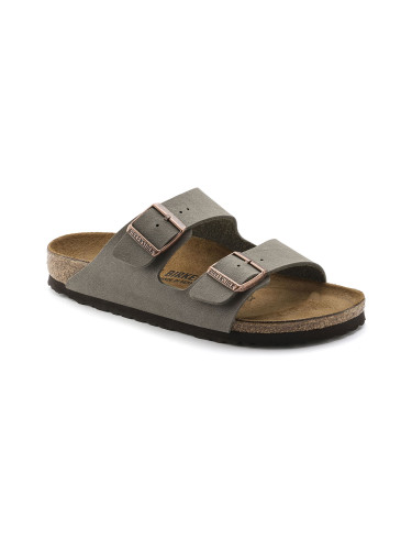 Birkenstock Arizona BF Nubuck Stone Regular Fit Мъже - Сандали Birkenstock - Сив - 151211-12 - Size: 12