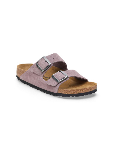 Birkenstock Arizona Suede Leather Regular Fit Жени - Сандали Birkenstock - Лилав - 1028360-7.5 - Size: 7.5