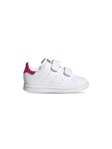 adidas Stan Smith CF Kids White FX7538 Деца - Спортни обувки adidas Originals - Бял - FX7538-19 - Size: 19