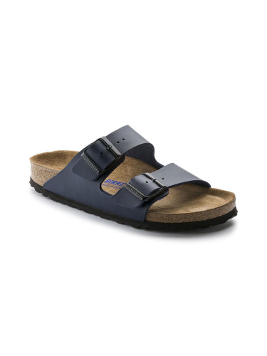 Birkenstock Arizona Soft Footbed Birko-Flor Narrow Fit Blue Unisex - Сандали Birkenstock - Син - 51063-5.5 - Size: 5.5