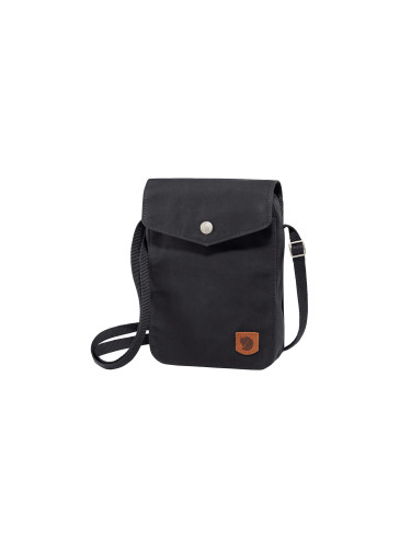 Fjällräven Greenland Pocket Black Unisex - Раници и чанти Fjällräven - Черен - F23156-550-One-size - Size: One size