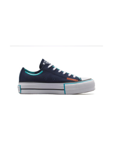 Converse Chuck Taylor All Star Lift Platform Blue A07597C Жени - Спортни обувки Converse - Син - A07597C-4.5 - Size: 4.5
